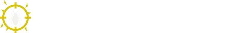 logo disinfestando bianco