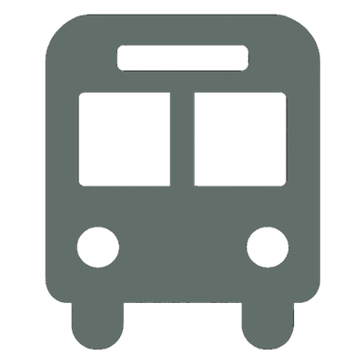icona autobus per disinfestazione trasporti pubblici